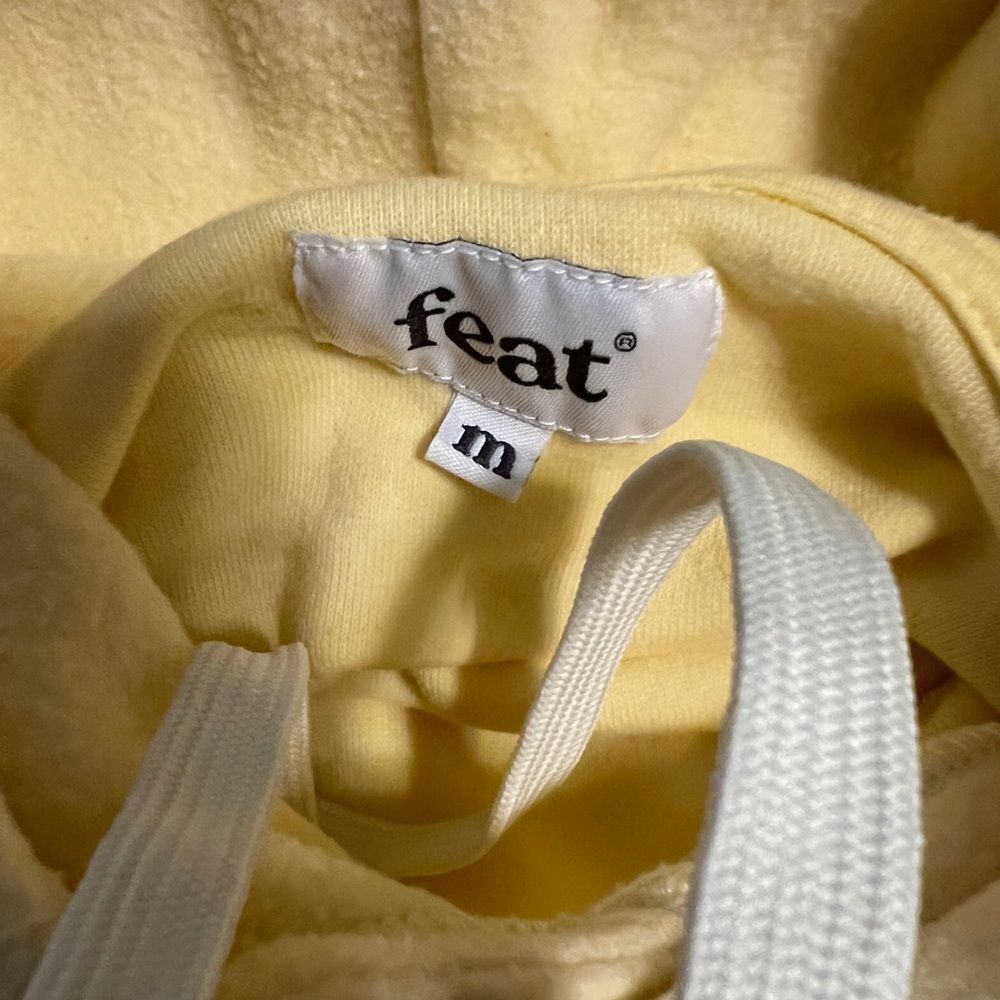 Women's Yellow Hoodie - Picture 3 of 6